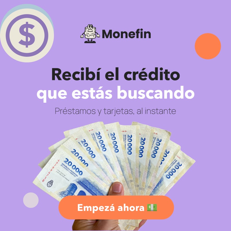 Monefin — Préstamos o tarjetas de crédito
